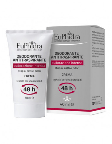 EUPHIDRA ANTITRASPIRANTE CREMA 40 ML