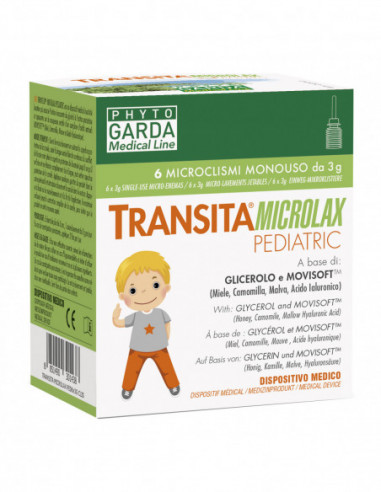 Transita Microlax Pediatric 6 Microclismi Da 3 G