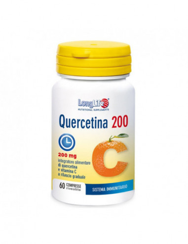 Longlife Quercetina 200 60 Compresse - Phoenix Srl - Longlife