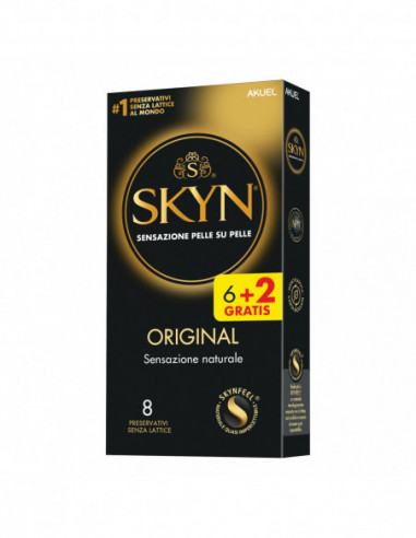 Akuel Skyn Original Sensazione Naturale 6 Pezzi + 2 Omaggio