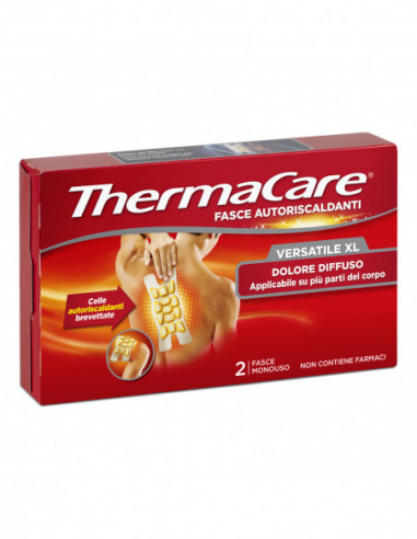 Fascia Autoriscaldante Versatile Thermacare Xl 2 Pezzi - Angelini Spa