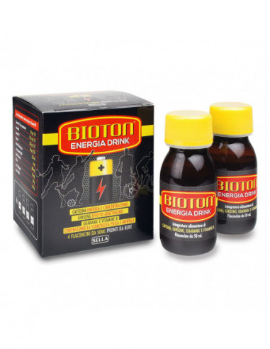 BIOTON ENERGIA DRINK 4 FLACONCINI X...