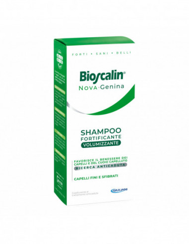 Bioscalin Nova Genina Shampoo Fortificante Volumizzante 200ml - Giuliani Spa