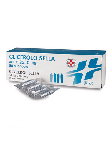 Glicerolo (sella)*ad 50 Supp 2.250 Mg - Sella Srl