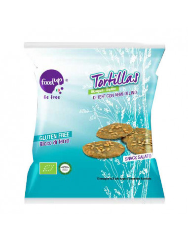 Tortillas Di Teff Con Semi Di Lino 35 G