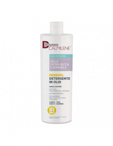 Dermovitamina Calmilene Sensioil Detergente In Olio Senza Sapone Per Pelle Extra Secca E Sensibile 500 Ml - Pasquali Srl