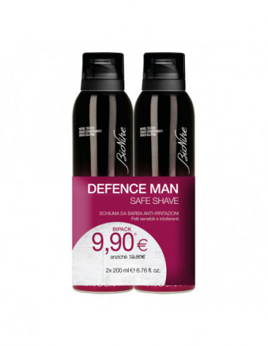 DEFENCE MAN BIPACK SCHIUMA BARBA 2 X...