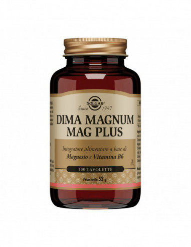 Dima Magnum Mag Plus 100 Tavolette - Solgar It. Multinutrient Spa