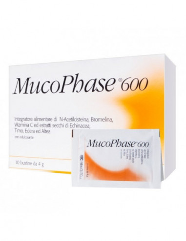 Mucophase 600 10 Bustine 40 G