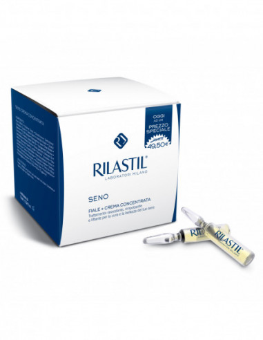 Rilastil Seno Crema Concentrata 75 Ml + 15 Fiale Da 5 Ml Ciascuna Promo - Ist.ganassini Spa