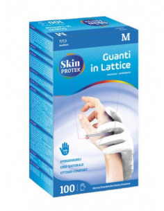 Skin Protek Guanto Latt Mon M