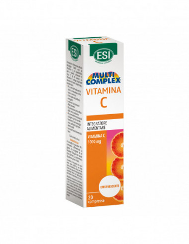 Esi Multicomplex Vitamina C 20 Compresse Effervescenti - Esi Spa