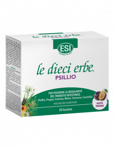 Esi Le Dieci Erbe Psillio 20 Bustine 5,6 G - Esi Spa