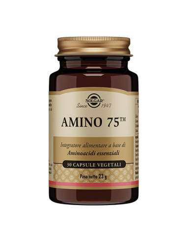 Amino 75 30 Capsule Vegetali - Solgar It. Multinutrient Spa