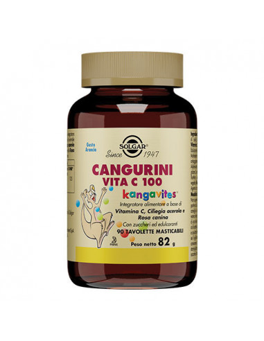 Cangurini Vitamina C 100 Compresse Masticabili - Solgar It. Multinutrient Spa