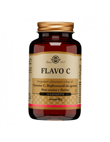 Flavo C 50 Tavolette - Solgar It. Multinutrient Spa