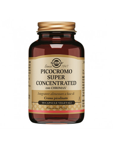 Picocromo Superconcentrato 90 Capsule Vegetali - Solgar It. Multinutrient Spa