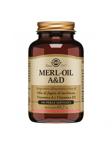 Merl Oil A&d 100 Perle Softgel