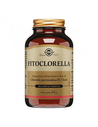 Fitoclorella 100 Capsule - Solgar It. Multinutrient Spa