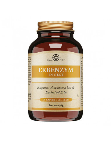Erbenzym Digest 90 Capsule Vegetali - Solgar It. Multinutrient Spa