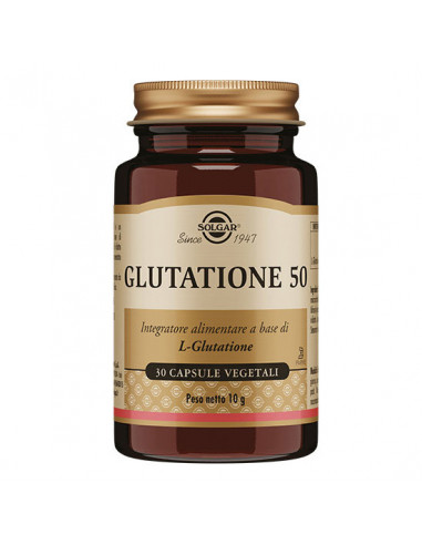 Glutatione 50 30 Capsule Vegetali - Solgar It. Multinutrient Spa