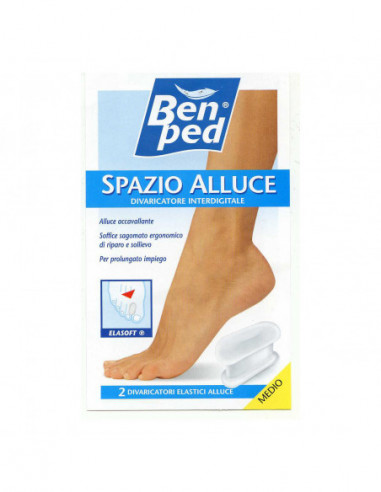Benped Divaricatore Alluce Medio 2 Pezzi