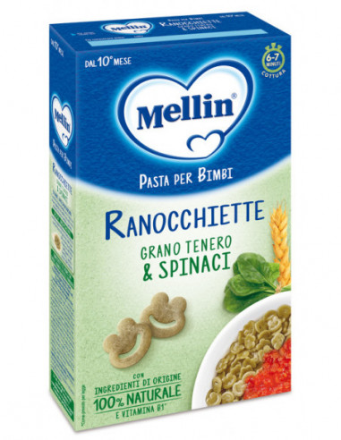 Mellin Ranocchiette Con Spinaci 280 G