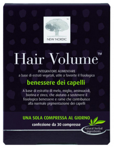 Hair Volume Integratore Alimentare Blister 30 Compresse - New Nordic Srl
