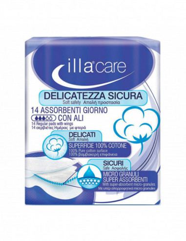 Illa Care Assorbente Giorno 14 Pezzi