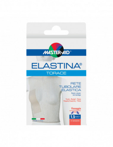 Rete Tubolare Elastica Ipoallergenica Master-aid Elastina Torace 5 Mt In Tensione Calibro 8 Cm - Pietrasanta Pharma Spa