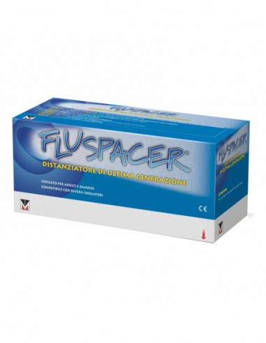Fluspacer Distanziatore Aerosol Trasparente 310 Ml Con Mascherina In Gomma Termoplastica Flessibile - A.menarini Ind.farm.riun.srl
