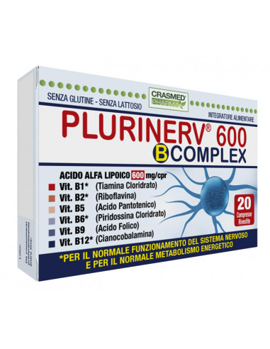 Plurinerv 600 B Complex 20 Compresse