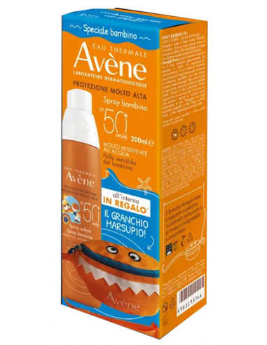 Eau Thermale Avene Solari Kit Spray Bambino Spf50+ 200 Ml Con Gadget 2022 - Avene (pierre Fabre It. Spa)