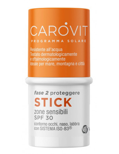Carovit Programma Solare Stick Trasparente 4 Ml - Meda Pharma Spa