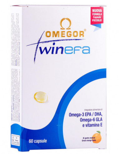 Omegor Twinefa 60 Capsule New - U.g.a. Nutraceuticals Srl