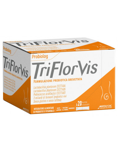 Triflorvis 20 Bustine Polvere Orosolubile - Mayoly Italia Srl