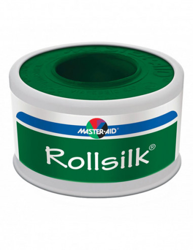 Cerotto In Rocchetto Master-aid Rollsilk Seta 5x1,25 - Pietrasanta Pharma Spa