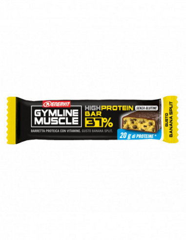 GYMLINE MUSCLE HIGH PROTEIN BAR 37%...
