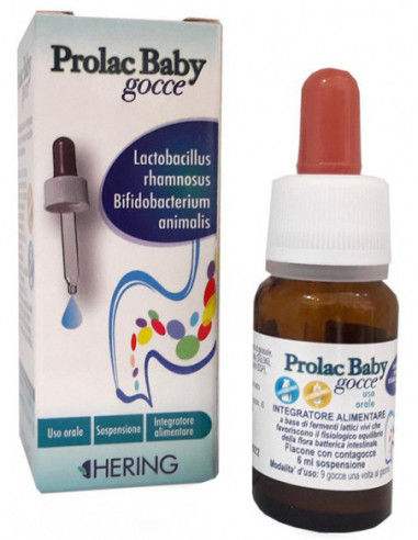 Prolac Baby Fermenti Lattici Gocce 6 Ml - Hering Srl