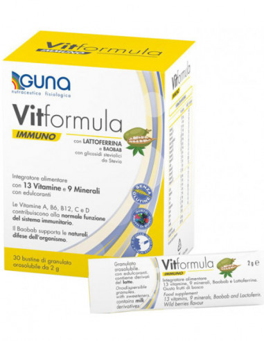 Vitformula Immuno 30 Stick Da 2 G