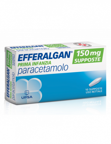 Efferalgan*10 Supp 150 Mg