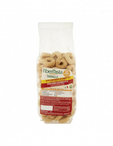 Fiberpasta Taralli Basso Indice Glicemico 250 G - Fiberpasta Srl