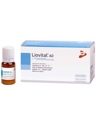Liovital Ad 10 Flaconcini Da 10 Ml