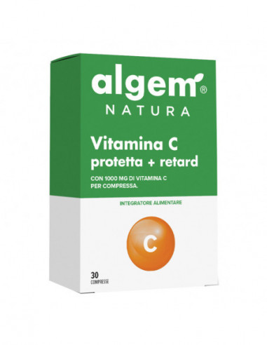Vitamina C Protetta + Retard 30 Compresse - Algem Natura Srl