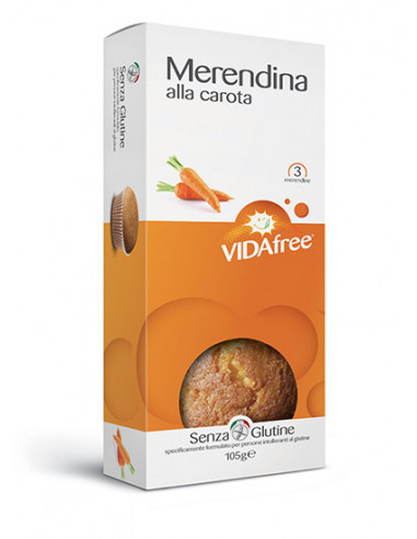 VIDAFREE MERENDINA CAROTA 105 G