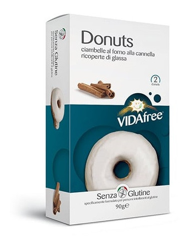 Vidafree Donut Gusto Cannella 2 X 45 G - Unifarmed Srl