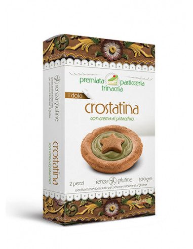 CROSTATINA CON CREMA AL PISTACCHIO 100 G