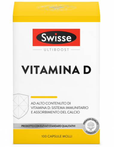 Swisse Vitamina D 100 Capsule Molli