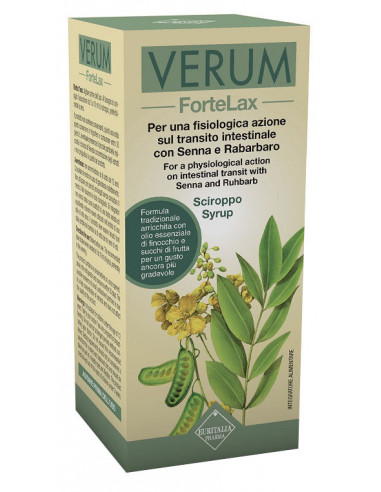 Verum Fortelax Sciroppo 126 G - Euritalia Pharma (div.coswell)
