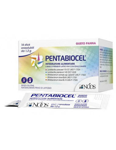 Pentabiocel 14 Stick Gusto Panna - Moviscom Srl